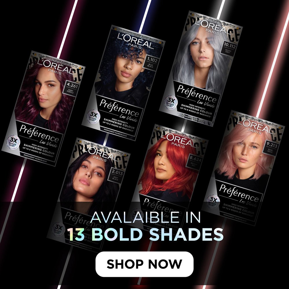 Loreal Preference Vivids Visual All Shades